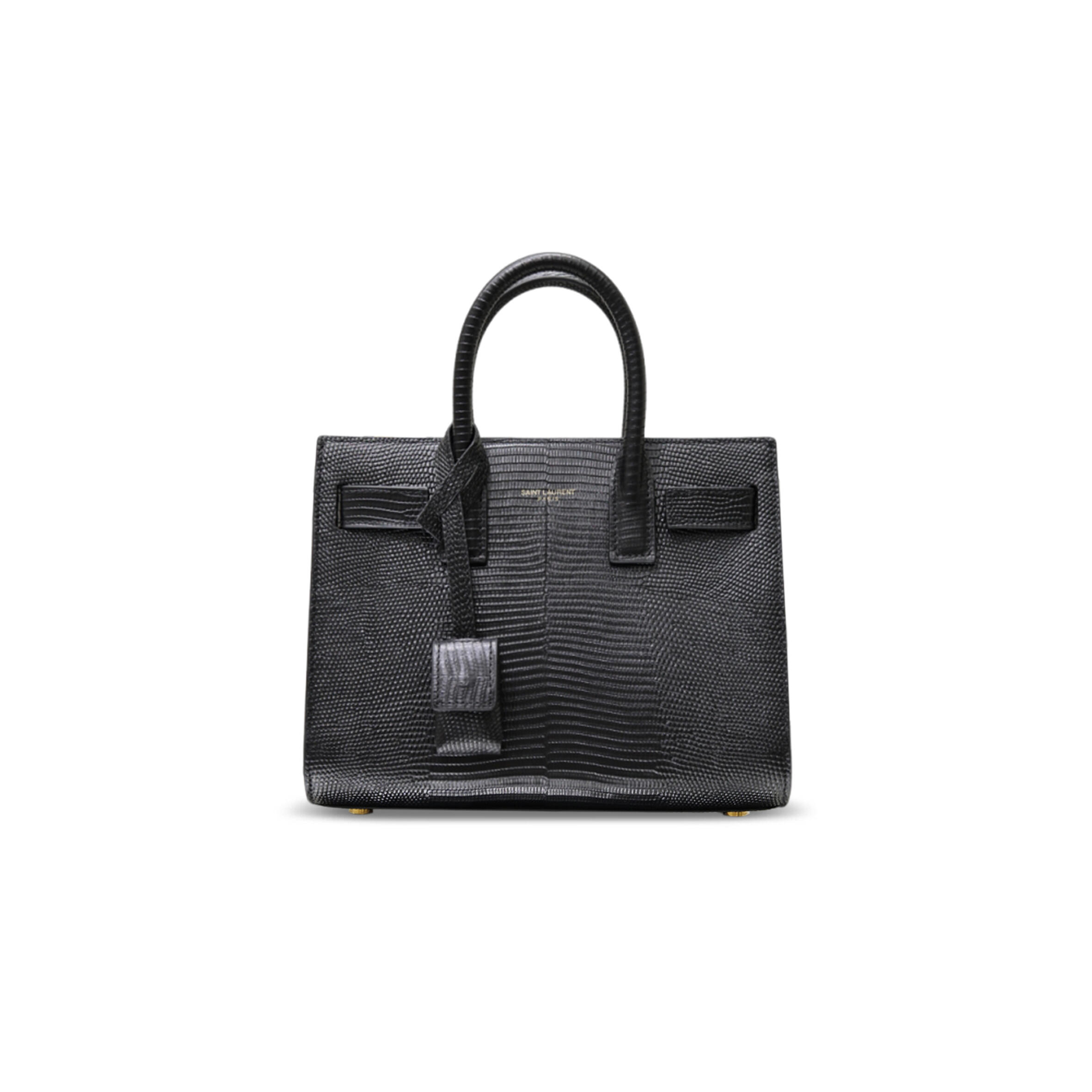 YSL SAC DE JOUR IN LIZARD-EMBOSSED LEATHER - NANO 717440 (22*18*10.5cm)